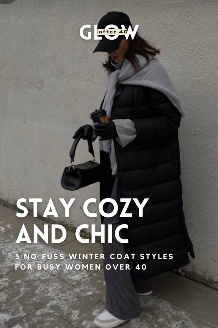 Get cute outfit ideas and inspiration for casual winter styles for beautiful, stylish older women and 40 year old womens fashion. Outfit inspo for older women includes cute cold weather outfits and winter casual outfits for women over 40. These winter casual outfits for women are perfect for 40 year old womens fashion and will keep you looking cute while staying warm!